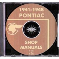1941 1942 1943 1944 1945 1946 1947 1948 Pontiac Shop Manual [CD]