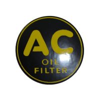 1946 1947 1948 Buick Oil Filter Decal AC Circle (2-Inch Diameter)