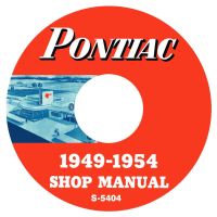 1949 1950 1951 1952 1953 1954 Pontiac Shop Manual [CD]