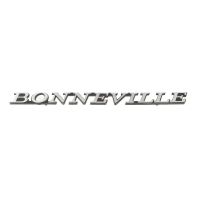 1974 Pontiac Bonneville Front Fender Emblem NOS