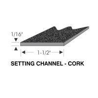Universal 1/16-Inch Cork Sash Channel Filler (1 Piece)