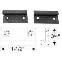 1937 1938 1939 1940 Buick, Oldsmobile, and Pontiac 2-Door Coupe Models (See Details) Rubber Trunk Bumpers 1 Pair 