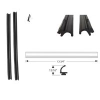 1957 1958 Buick (See Details) Rear Quarter Window Leading Edge Rubber Weatherstrips 1 Pair