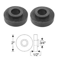 1952 Buick Roadmaster and Super Series (See Details) Round Body Mounting Pads 1 Pair