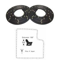 1954 1955 1956 Buick And Oldsmobile Sedan And Wagon (See Details) Door Rubber Weatherstrips 1 Pair