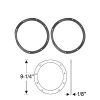 1955 Buick (See Details) Headlight To Fender Rubber Mounting Gaskets 1 Pair