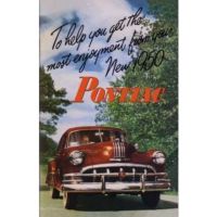 1950 Pontiac Owner's Manual [PRINTED BOOK]