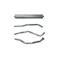 1949 1950 1951 1952 1953 1954 Pontiac Streamliner and Chieftain (See Details)  Stainless Steel Single Exhaust System