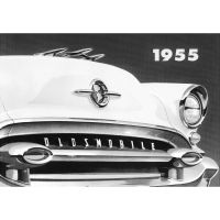 1955 Oldsmobile Foldout Sales Brochure [PRINTED BROCHURE]
