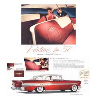 1957 Pontiac Star Chief, Super Chief, and Chieftain Foldout Sales Brochure [PRINTED BROCHURE]