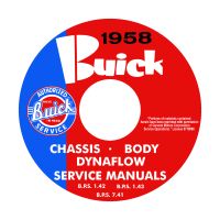 1958 Buick Chassis, Body, and Dynaflow Service Manuals [CD]
