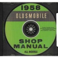 1958 Oldsmobile Shop Manual [CD]