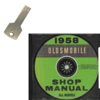 1958 Oldsmobile Shop Manual [USB Flash Drive]