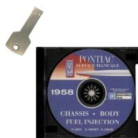 1958 Pontiac Chassis, Body, and Fuel Injection Service Manuals [USB Flash Drive]