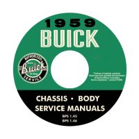 1959 Buick Chassis and Body Service Manuals [CD]