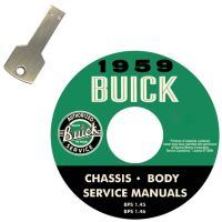 1959 Buick Chassis and Body Service Manuals [USB Flash Drive]