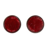 1942 1946 1947 1948 Buick Roadmaster And Super Tail Light Reflector Lenses 1 Pair USED