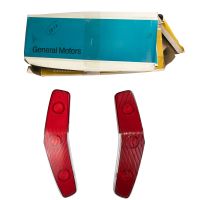 1964 Pontiac Bonneville Tail Lights With Guide Markings 1 Pair NOS