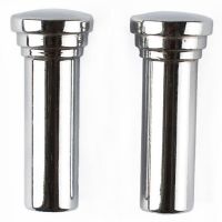 1937-1958 Buick (See Details) Chrome Metal Door Lock Knobs (1 Pair)