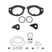 1976 1977 1978 1979 Buick and Oldsmobile X-Body Models (See Details) Door Handle Rubber Gasket Set (6 Pieces)