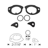 1959 1960 1961 1962  1963 1964 1965 1966 1967 1968 1969 1970 1971 1972 Oldsmobile (See Details) Door Handle Rubber Gasket Set (6 Pieces)