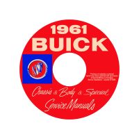 1961 Buick Chassis, Body, and Special Service Manuals [CD]