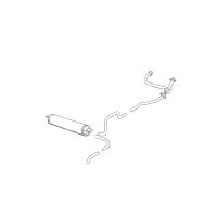 1961 1962 1963 Buick Special Series and Skylark (See Details) Aluminized Single Exhaust System