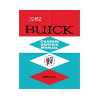 1962 Buick Special Service Manual [PRINTED BOOK]