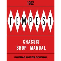 1962 Pontiac Tempest Chassis Shop Manual [PRINTED BOOK]