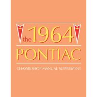 1964 Pontiac Bonneville, Catalina, Grand Prix, and Star Chief Chassis Shop Manual Supplement [PRINTED BOOK]