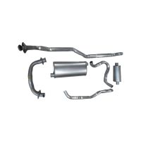 1964 1965 1966 1967 Oldsmobile F-85 and Cutlass V8 Models (See Details) Aluminized Single WITH 2 Mufflers Exhaust System