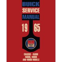 1965 Buick Le Sabre, Wildcat, Electra 225, and Riviera (See Details) Chassis Service Manual [PRINTED BOOK]