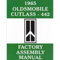 1965 Oldsmobile Cutlass and 442 Models Factory Assembly Manual [PRINTED BOOK]