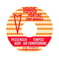1965 Pontiac Body, Heating, and Air Conditioning (A/C) Shop Manuals [CD]
