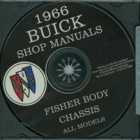 1966 Buick Fisher Body and Chassis Shop Manuals [CD]