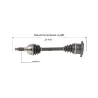 1966 1967 1968 1969 1970 1971 1972 1973 1974 1975 1976 1977 1978 Oldsmobile Toronado Front CV Drive Axle Assembly (Fits Left or Right)