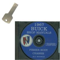 1967 Buick Fisher Body and Chassis Shop Manuals [USB Flash Drive]