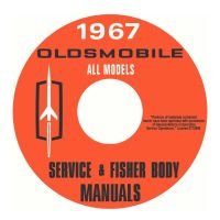 1967 Oldsmobile Service and Fisher Body Manuals [CD]