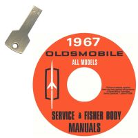 1967 Oldsmobile Service and Fisher Body Manuals [USB Flash Drive]