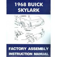 1968 Buick Skylark Factory Assembly Manual [PRINTED BOOK] 