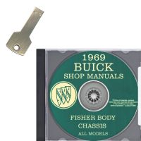 1969 Buick Fisher Body and Chassis Shop Manuals [USB Flash Drive]