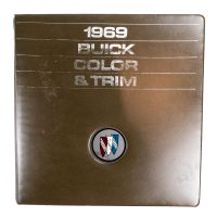 1969 Buick Color And Trim Book USED