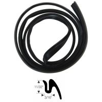 1947 1948 1949 1950 Buick And Oldsmobile (See Details) Fender Skirt Edge Seal Rubber Weatherstrip