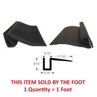 1939 1940 1941 1942 1946 1947 1948 1949 1950 1951 1952 Buick, Oldsmobile, And Pontiac (See Details) 9/16-Inch Window Channel Filler Weatherstrip (Sold By The Foot)