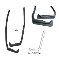 1958 Pontiac Chieftain And Star Chief (See Details) Front Door Auxiliary J Rubber Weatherstrips 1 Pair