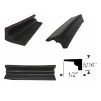1942 1946 1947 1948 1949 1950 1951 1952 1953 1954 1955 Buick, Oldsmobile, And Pontiac (See Details) 5/16 Inch Side Window Sash Channel Rubber Weatherstrip
