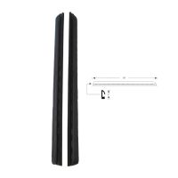 1965 1966 1967 1968 1969 1970 Buick, Oldsmobile, And Pontiac 4-Door 4-Window Hardtop Side Window Leading Edge Rubber Weatherstrips 1 Pair