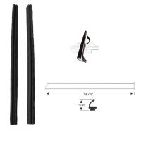1961 1962 1963 1964 Buick, Oldsmobile, And Pontiac (See Details) Side Window Leading Edge Rubber Weatherstrips 1 Pair