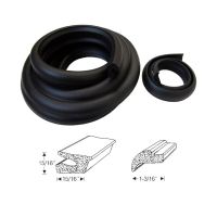 1942 1946 1947 1948 Buick Super And Roadmaster Series Trunk Rubber Weatherstrip Set (2 Pieces)