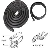1950 1951 Buick and Pontiac (See Details) Trunk Rubber Weatherstrip Set (2 Pieces)